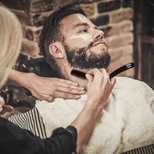 Utopia Care Professional Barber Straight Edge Razor Safety with 100-Pack Derby Blades - 100 Percent Stainless Steel (Black) - product information 20