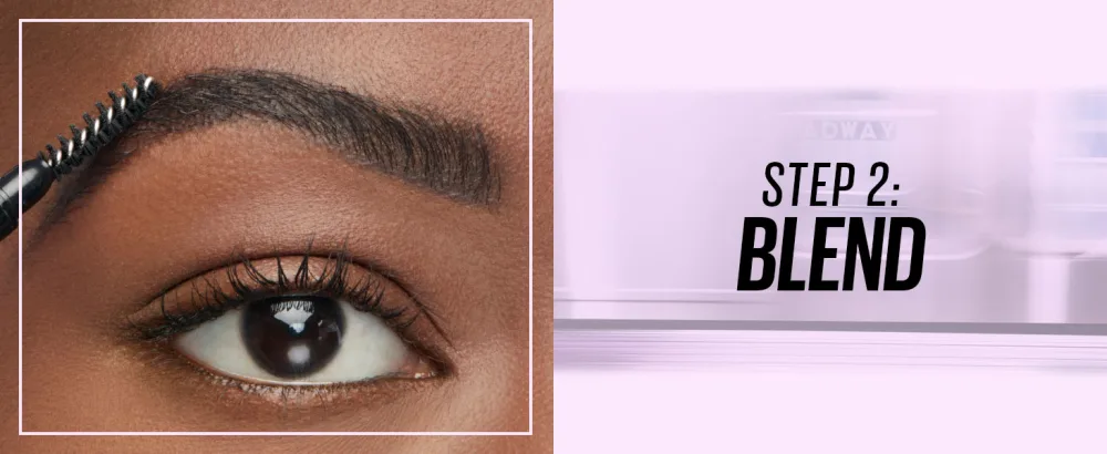 Maybelline Brow Ultra Slim Defining Eyebrow Makeup Mechanical Pencil With 1.55 MM Tip And Blending Spoolie For Precisely Defined Eyebrows, Soft Brown, 0.003 oz. 1 COUNT SOFT BROWN - step 2: blend