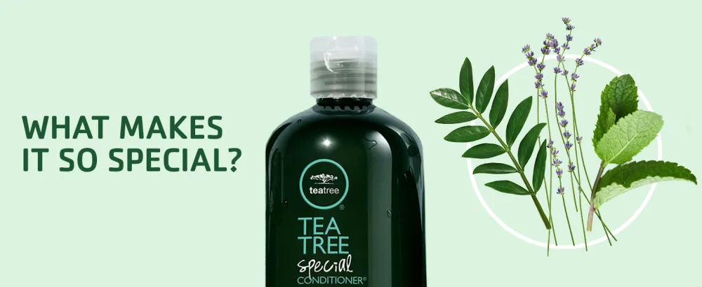 Tea Tree Special Conditioner, Detangles, Smoothes + Softens, For All Hair Types 10.14 Fl Oz (Pack of 1) - what makes tea tree conditioner so special?