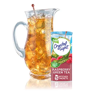 Crystal Light Sugar-Free Blackberry Lemonade Zero Calories Liquid Water Enhancer 1 Count 1.62 fl oz - Crystal Light Raspberry Green Tea