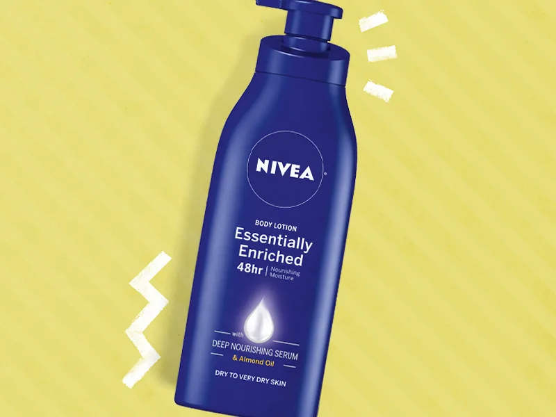 NIVEA Essentially Enriched Body Lotion for Dry Skin, Pack of 2, 16.9 Fl Oz Pump Bottles - nivea essentially enriched body lotion, essentially enriched, lotion for dry skin, body lotion
