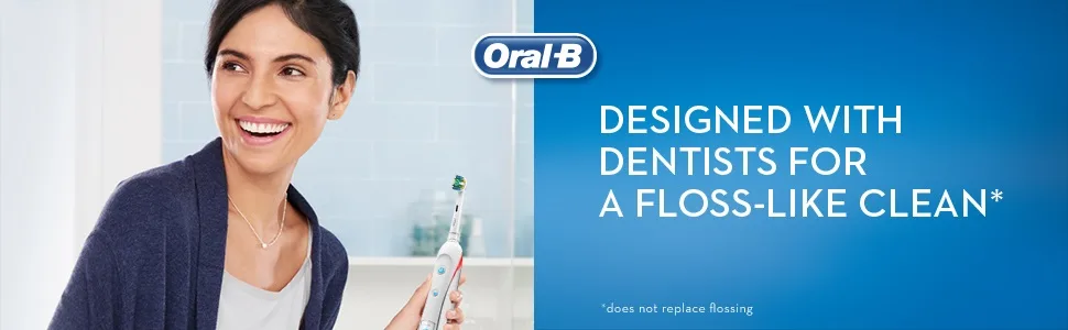 Oral-B Pro 5000 Smartseries Power Rechargeable Electric Toothbrush with Bluetooth Connectivity, Black Edition Pro 5000 Black - Designed with dentists for a floss-like clean*