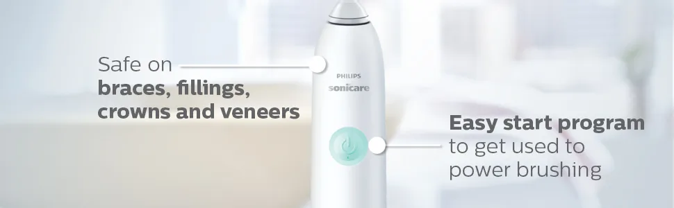 Philips Sonicare DailyClean 1100 Rechargeable Electric Power Toothbrush, White, HX3411/04 - best toothbrush phillips sonicare electric