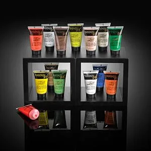 Mehron Makeup Fantasy F/X Water Based Face & Body Paint (1 oz) (BLACK) - special effects makeup kit beginners zombie fx palette white black make up zombie girls todoroki