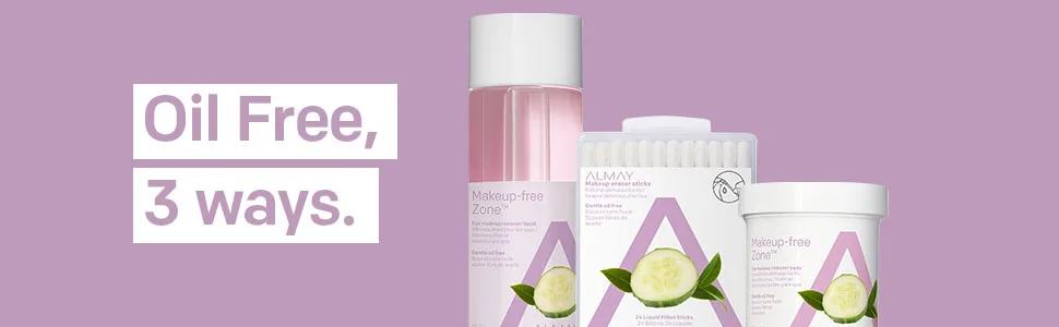 Almay Oil Free Eye Makeup Remover Pads, 80 Counts Old Version 80 Count (Pack of 1) - almay