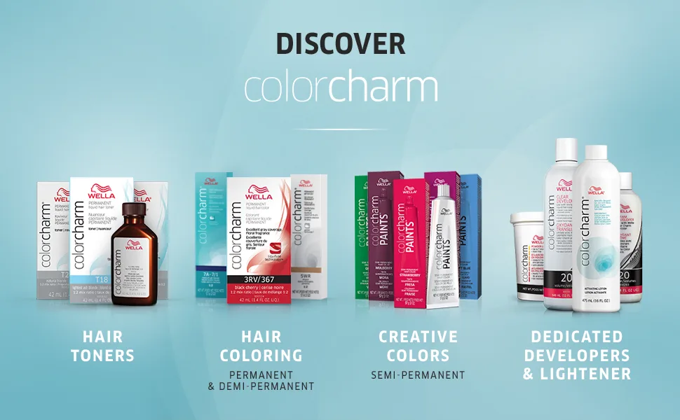 Wella colorcharm 10 Vol Cream Developer, 7.8oz Crme 3.6 Fl Oz (Pack of 1) 20 Volume - Wella Colorcharm Developer