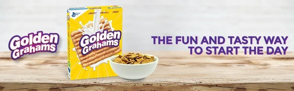 Golden Grahams, Breakfast Cereal, Graham Cracker Taste, Whole Grain, 27.6 oz 27.6 Ounce (Pack of 1) - product information 5