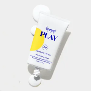 Supergoop! PLAY Everyday Lotion SPF 50-5.5 fl oz - Broad Spectrum Body & Face Sunscreen for Sensitive Skin - Great for Active Days - Fast Absorbing, Water & Sweat Resistant - Reef Friendly 5.5 Fl Oz (Pack of 1) - PLAY lotion