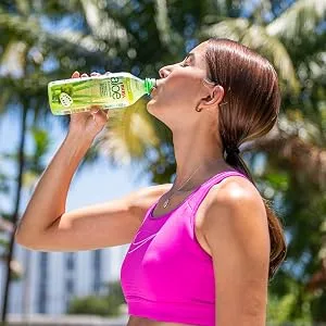 Iberia Aloe Vera Drink with Pure Aloe Pulp, Mango, 16.9 fl oz. (Pack of 8) - aloe drink