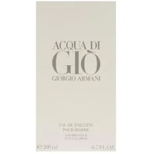 GIORGIO ARMANI Aqua Di Gio for Men Eau de Toilette Spray, 6.7 Ounce Fresh 6.76 Fl Oz (Pack of 1) - product information 2
