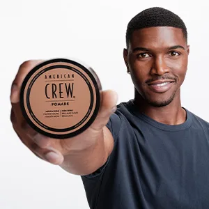 AMERICAN CREW Pomade 85g Styling Product for Men, Medium Hold Hair Product, Water Based Hair Pomade, Perfect for Smooth Hairstyles with Lots of Shine - Pomade 3.1