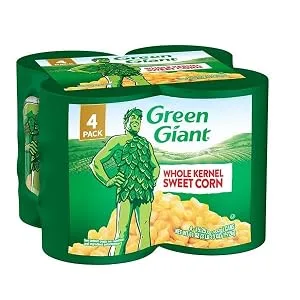 Green Giant Whole Kernel Sweet Corn, 4 Pack of 15.25 Ounce Cans - product information 1