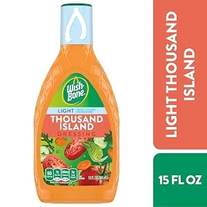Wish-Bone Salad Dressing, Light Thousand Island, 15 oz Light Thousand Island 15 Oz - product information 1