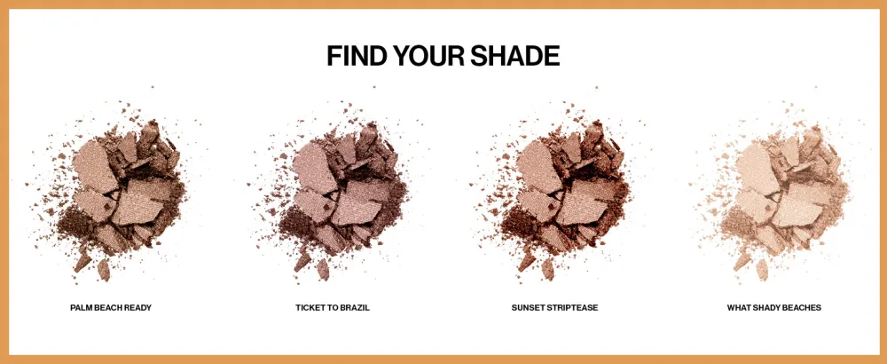 Wet n Wild Color Icon Bronzer Powder Sunset Striptease - shades