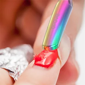 Cuticle Pusher Acetone/Gel/Nail Polish Remover Stainless Steel Professional 3pcs Set Cuticle Scraper Fingernails & Toenails Clean Manicure Tools Cuticle Care for Women&Girl,opove CP-3 (Rainbow Color) B-rainbow Color - product information 5