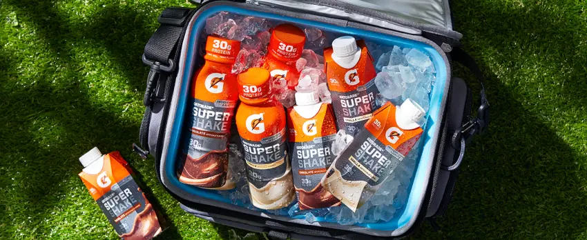 Gatorade Super Shake, Vanilla, 30g Protein, 11.6 Fl oz Carton, (Pack of 12) - gatorade super shake