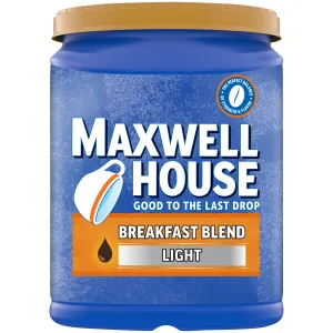 MAXWELL HOUSE Breakfast Blend Ground Coffee (38.8 Oz Canister), Breakfast Blend, 38.8 Oz 38.8oz - image