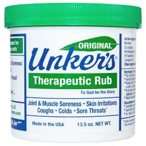 Unker's Unker's therapeutic rub 7 ounces, 7 Ounce - Unker