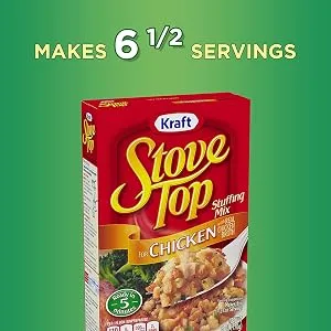 Stove Top Traditional Sage Stuffing Mix (12 ct Pack, 6 oz Boxes) Traditional Sage 6 Ounce (Pack of 12) - product information 4