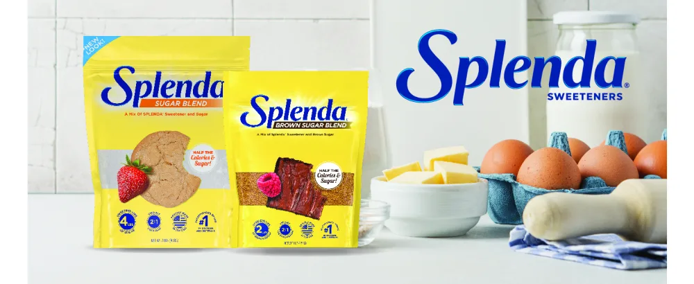 SPLENDA Brown Sugar Blend for Baking, 1 Pound Bag 1 Pound (Pack of 1) - Splenda Sugar Blend Reduced Sugar Baking