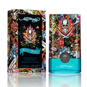 Men's Cologne Fragrance Spray By Ed Hardy, Hearts & Daggers, Eau De Toilette, 3.4 Fl Oz - ed hardy