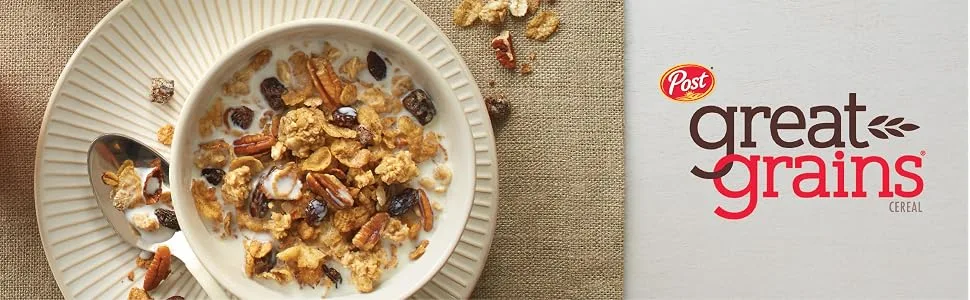 Post Great Grains Raisins, Dates & Pecans Whole Grain Cereal, 16 Ounce - product information 1