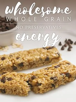 Sunbelt Bakery Chocolate Chip Chewy Granola Bars, 5 Boxes, 50 Individually Wrapped Bars Chocolate Chip 10 Count (Pack of 5) - Chocolate Chip