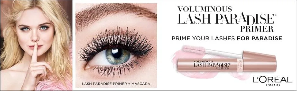 L'Oral Paris Cosmetics Voluminous Lash Paradise Mascara Primer Base, Millennial Pink, 0.27 Fluid Ounce - product information 1