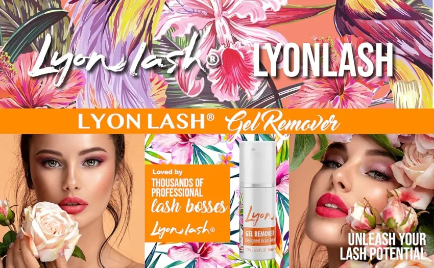 Lyon Lash Gel Remover for Professional Eyelash Extensions 30ml | Quickly Dissolves Powerful Eyelash Extension Glue in Less than 60 seconds | Professional Use | Essential Lash Supplies - eyelash extension remover lash for extensions salon eyes lyon eyelashes extention adhesive best
