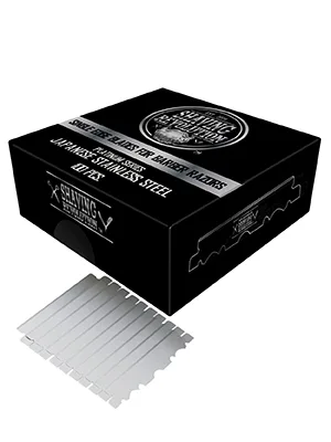 Barber Razor Blade - Single Edge Razor Blades 100 Count - Stainless Steel Razor Blades Single Edge - blades