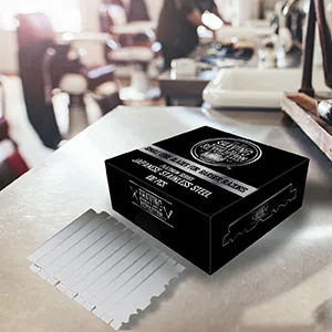 Barber Razor Blade - Single Edge Razor Blades 100 Count - Stainless Steel Razor Blades Single Edge - product information 10