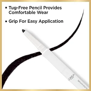 L'Oral Paris Age Perfect Satin Glide Eyeliner with Mineral Pigments, Brown - smudge proof eyeliner