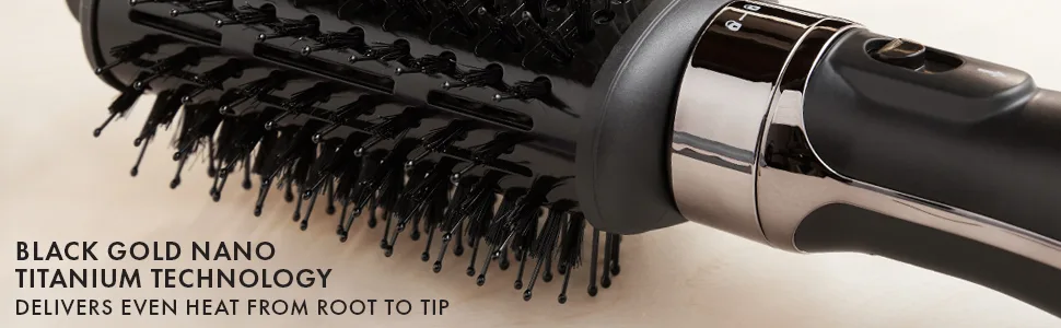 Hot Tools Pro Artist Black Gold One Step Replacement Attachment | Pro Drying & Styling (Large) LARGE REPLACEMENT HEAD - onestepreplacementhead; onestepreplacementheads; onestepvolumizer; hairdryer; blowdryer