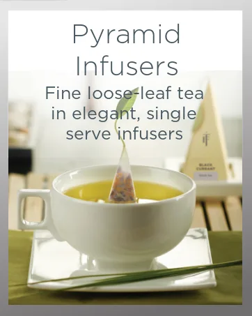 Tea Forte Presentation Box Presentation Box Tea Sampler Gift Set, 20 Assorted Variety Handcrafted Pyramid Tea Infuser Bags (Paradis) - lifestyle pink