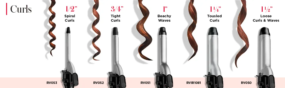 Revlon Perfect Heat Triple Ceramic Curling Iron | For Silky Smooth Tight Curls (3/4 in) - curlingiron; curlingirons; ceramic; longlastingcurls; haircurlingiron; haircurlingirons; revlon
