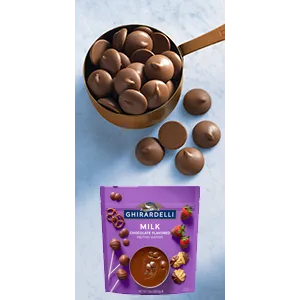 Ghirardelli Chocolate Baking Chips, Semi-Sweet Chocolate, 12 oz (Pack of 6) - image