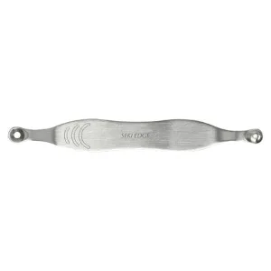 Seki Edge Blackhead Remover (SS-801) - Comedone Extractor for Blackheads & Whiteheads - Professional Pimple Popper Tool with 2 Hole Sizes - two size hole blackhead extractor