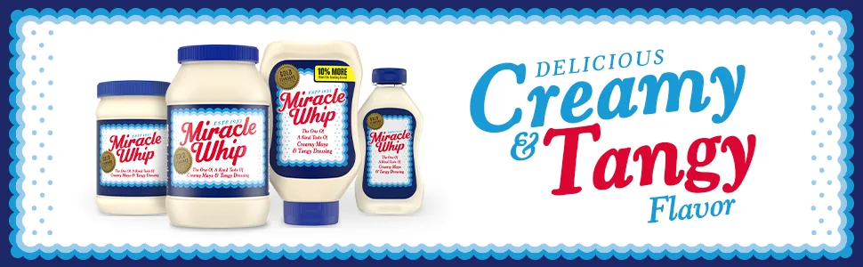 Miracle Whip Original Dressing (30 oz Jar) - product information 1