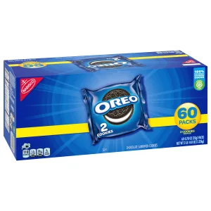 OREO Chocolate Sandwich Cookies, 60 Snack Packs (2 Cookies Per Pack) - image