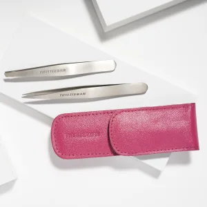 Tweezerman Petite Tweeze Set with Pink Case Model No. 4048-PKR - image