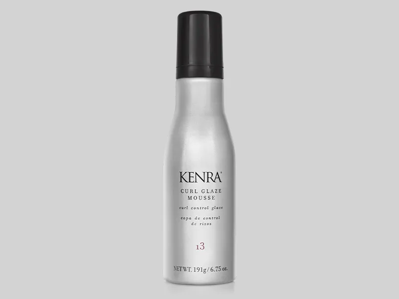 Kenra Curl Glaze Mousse 13 | Curl Control Glaze | Provides Frizz Control & Humidity Resistance | All Hair Types 6.75-Ounce - Refines and separates curls & waves