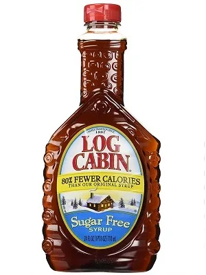 Log Cabin Sugar Free Syrup for Pancakes and Waffles, 24 oz - product information 2