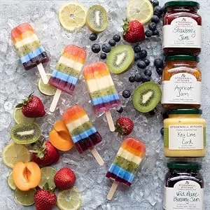 Stonewall Kitchen Seedless Black Raspberry Jam, 12 ounces Black Raspberry 12.25 Ounce (Pack of 1) - Popsicles with Stonewall Kitchen Jams and Jelly