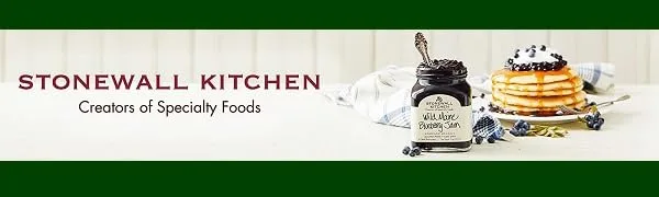 Stonewall Kitchen Seedless Black Raspberry Jam, 12 ounces Black Raspberry 12.25 Ounce (Pack of 1) - Stonewall Kitchen Jam and Jelly
