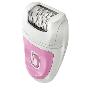 & Silky Total Coverage Epilator, Electric Tweezing System, Pink, EP7010E - sensitive Skin