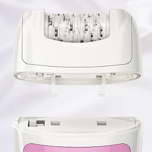 & Silky Total Coverage Epilator, Electric Tweezing System, Pink, EP7010E - washable clean up