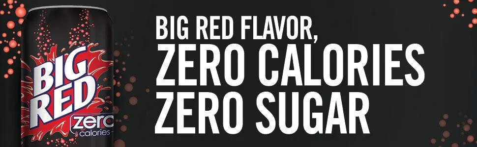 Big Red | Zero | Fridge Pack Cans | Zero Calories | 12 fl. oz (12 Count) - product information 1