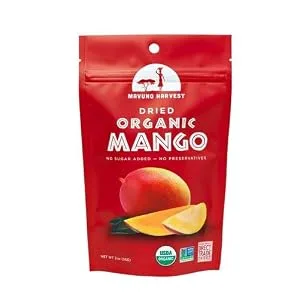 Mavuno Harvest Dried Mango, Organic, 2 oz - product information 2