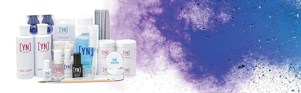 Young Nails Professional Kits & Accessories for Home Nail Kit, Starter Kit, Beginners, and/or Nail Professionals Ultimate Acrylic Kit - Why We Love