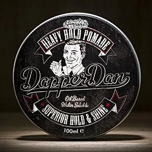 Dapper Dan Matt Paste, Texurised Styling Paste,For A Versatile Strong Flexible Hold, Hair Styling Product For Men, 1 x 100 ml 3.4 Fl Oz (Pack of 1) - DAPPER DAN, TINNED STYLING RANGE, POMADE FOR MEN